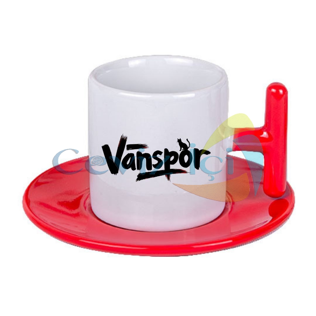 Kulp T, Ruh Vanspor! Porselen Fincan