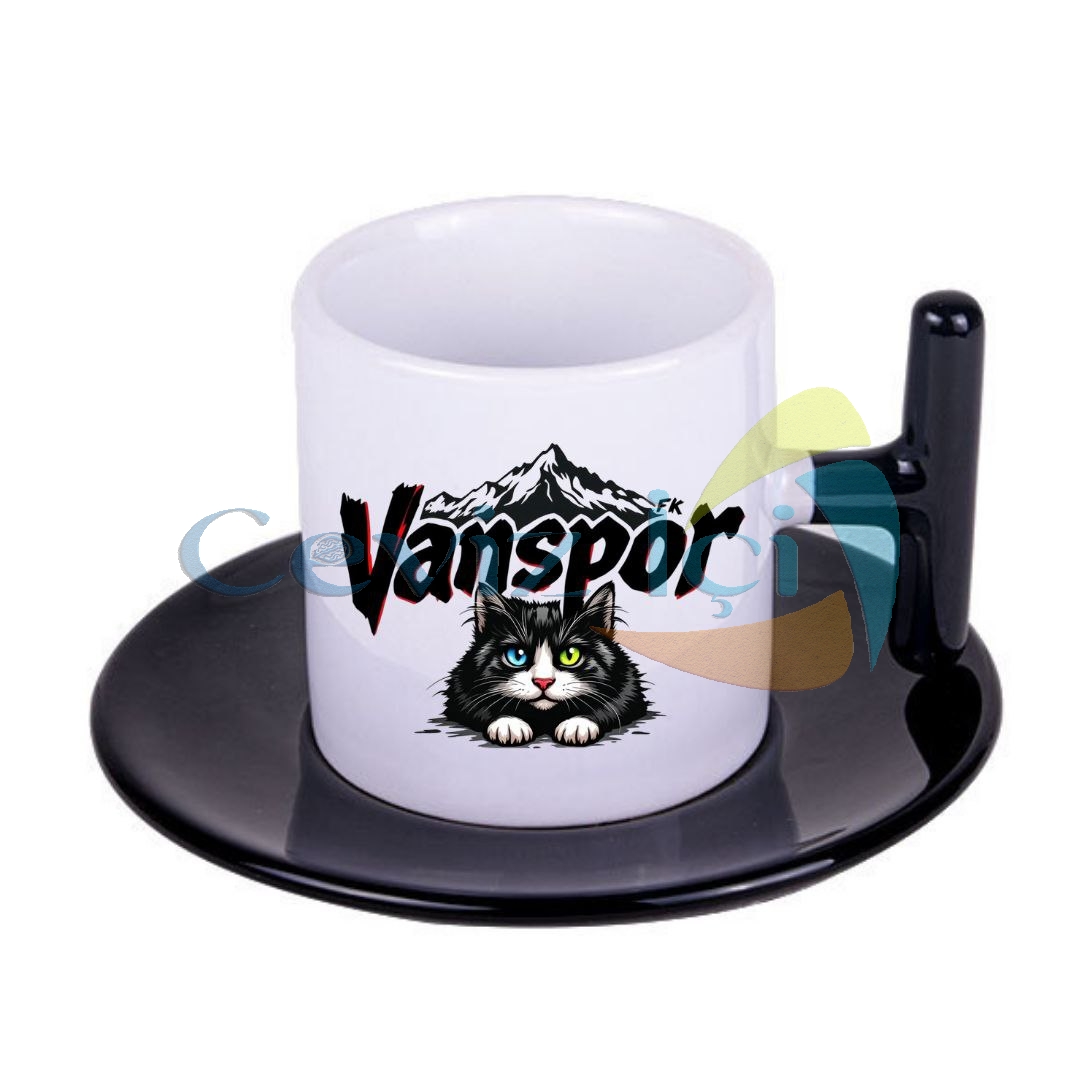 Kulp T, Ruh Vanspor! Porselen Fincan
