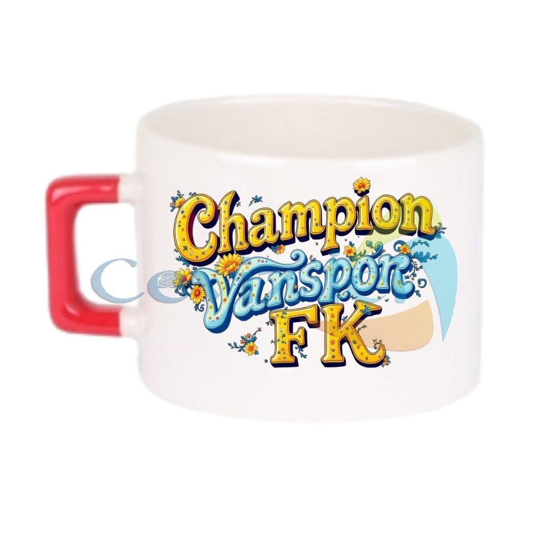 Şampiyon Vanspor Porselen Fincan