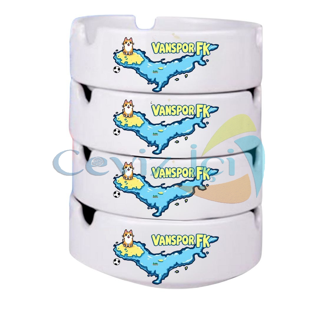 Vanspor’a Özel Porselen Küllük Takımı 4’lü