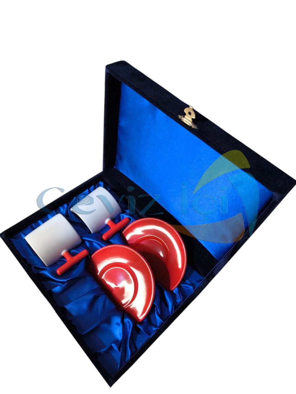 Kadife Kutulu 2’li Fincan Takımı Vanspor Özel