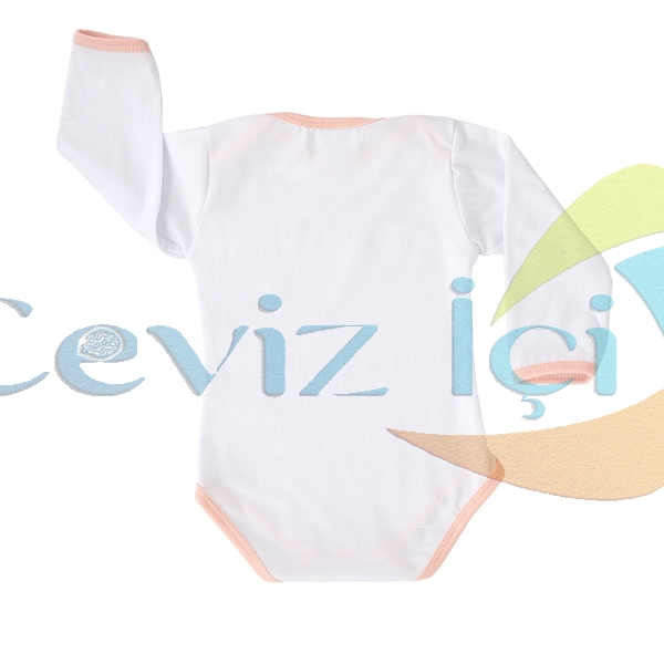 Cüzdan Hediyeli Uzun Kollu Kız Bebek Zıbını