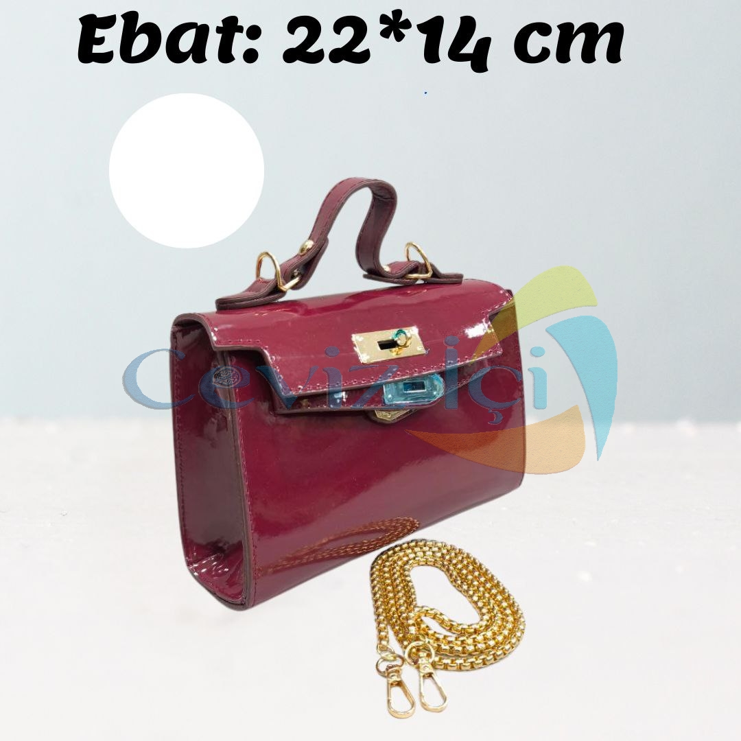 Şık%20Suni%20Deri%20Askılı%20Omuz%20Çantası