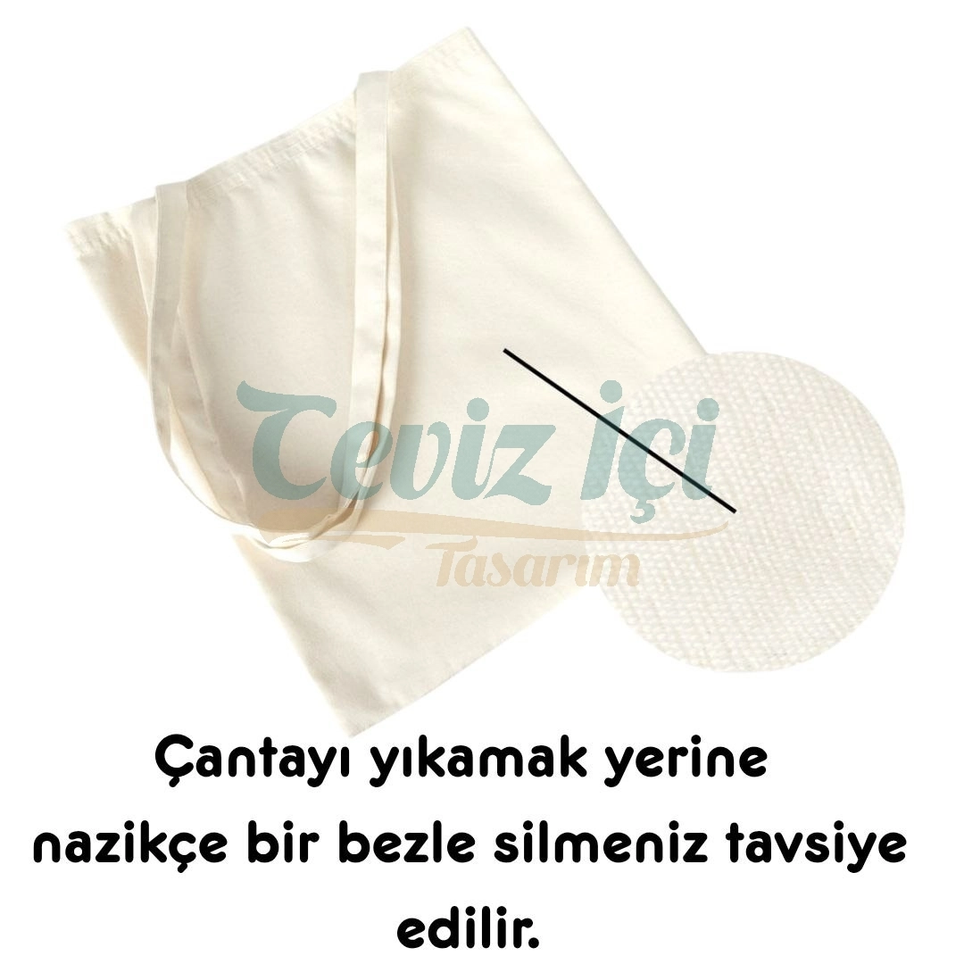Küçük Prens Temalı Özel Tasarım Bez Çanta