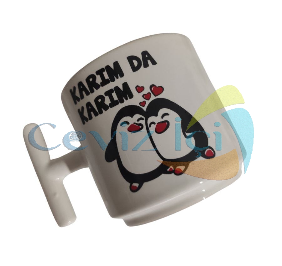 Karım da Karım Temalı Porselen Kupa
