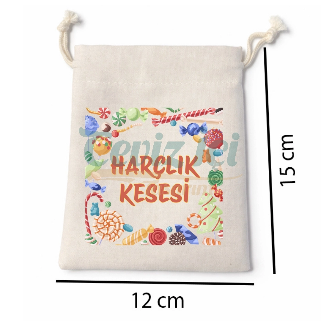 Çocuklara Özel Şeker ve Harçlık Kesesi 10’lu Paket