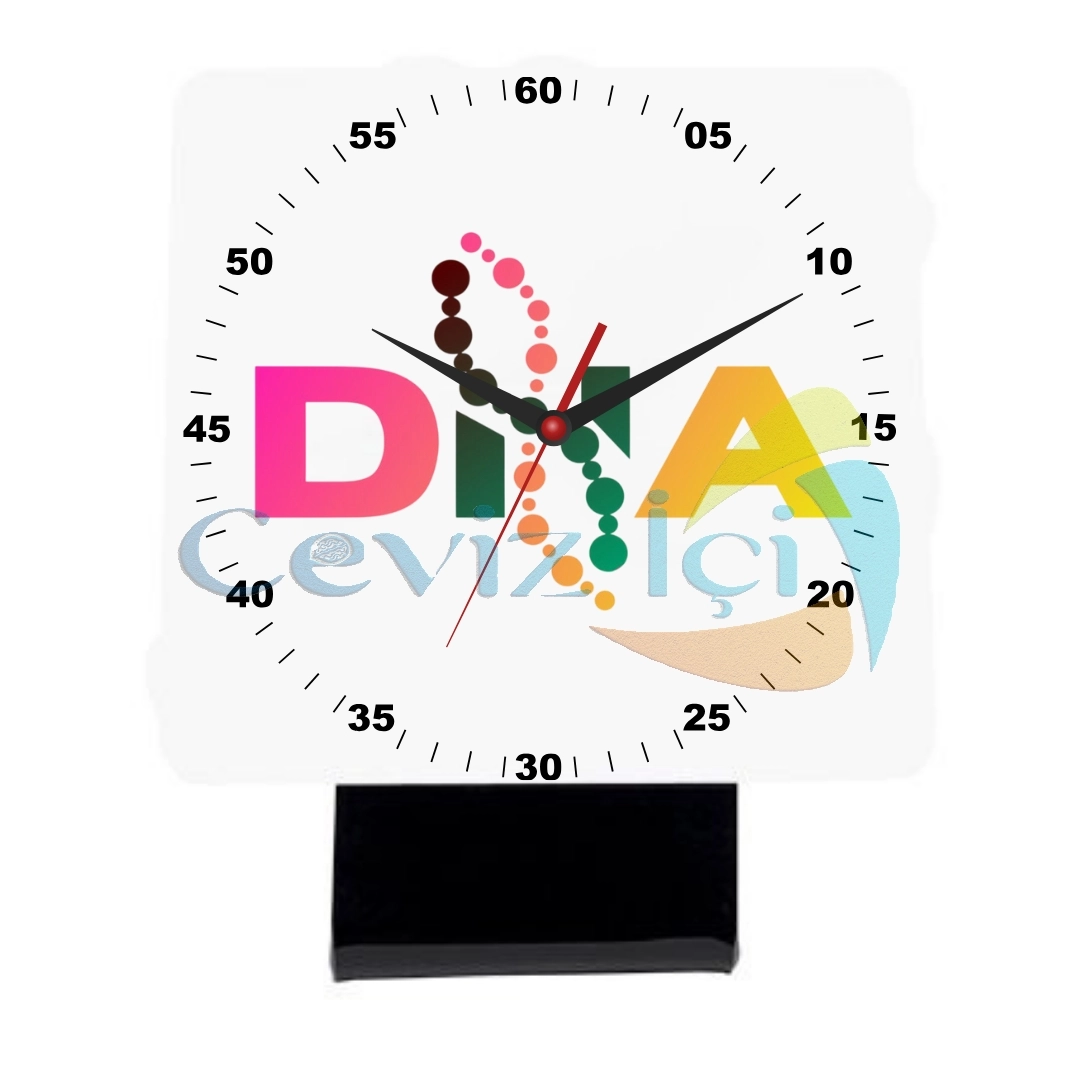 Öğretmenler Günü için Dekoratif Masa Saati