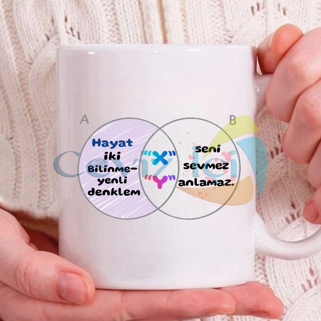 Öğretmenler Günü Mizahi Porselen Kupa