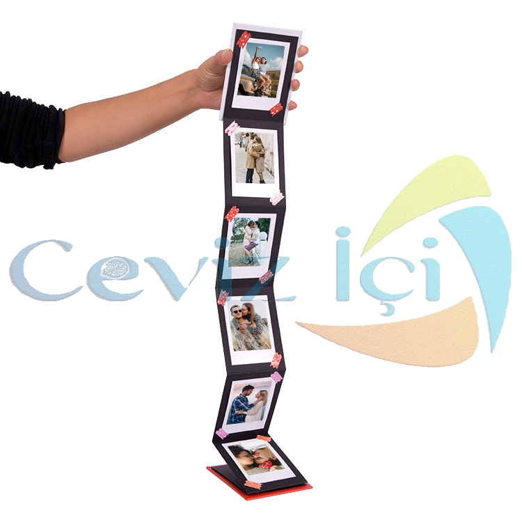 Kendin Yap Akordiyon Fotoğraf Albümü