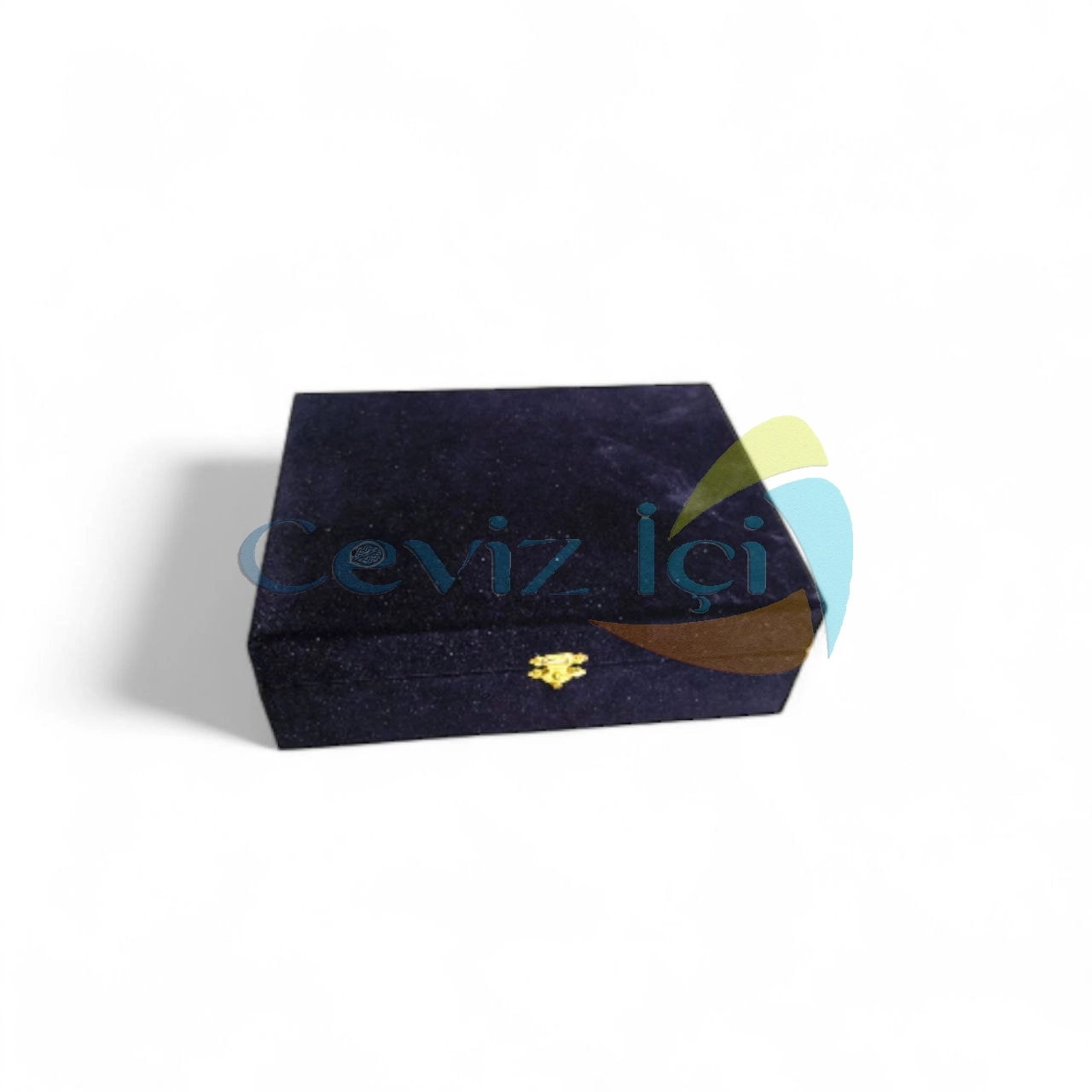  Şık Kadife Hediye Kutulu 2’li Porselen Kahve Takımı