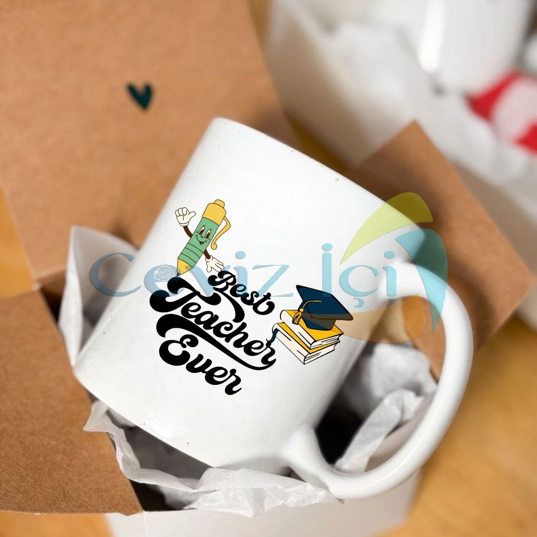 Öğretmenler Günü Özel Porselen Kupa