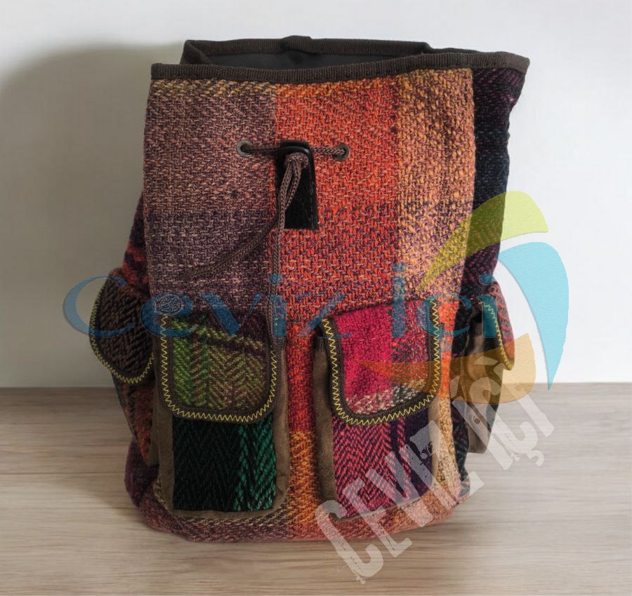 Otantik Geniş, kullanışlı Sırt Çantası 42*30