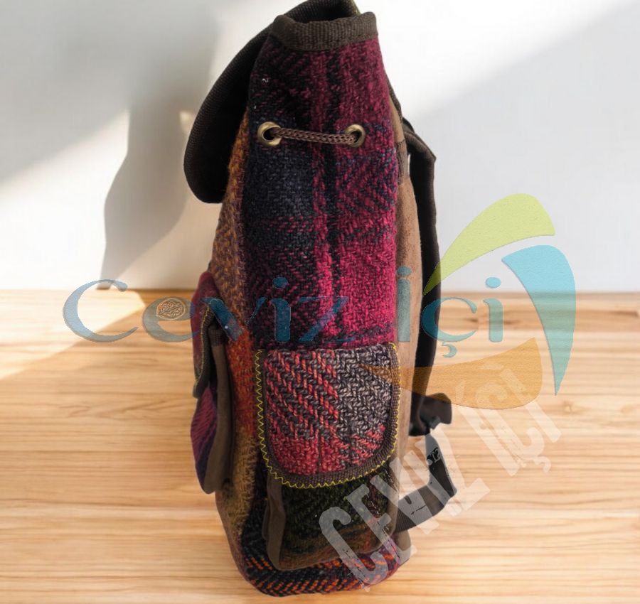 Otantik Geniş, kullanışlı Sırt Çantası 42*30