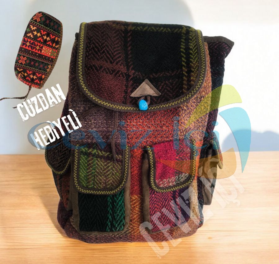 Otantik Geniş, kullanışlı Sırt Çantası 42*30