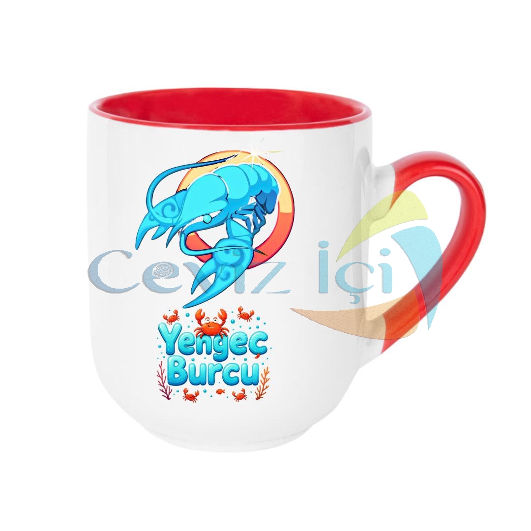 Burcunuza Özel Porselen Kupa (Özel Tasarım)