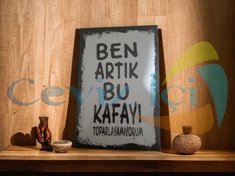 Ben Artık Bu Kafayı Toparlayamıyorum