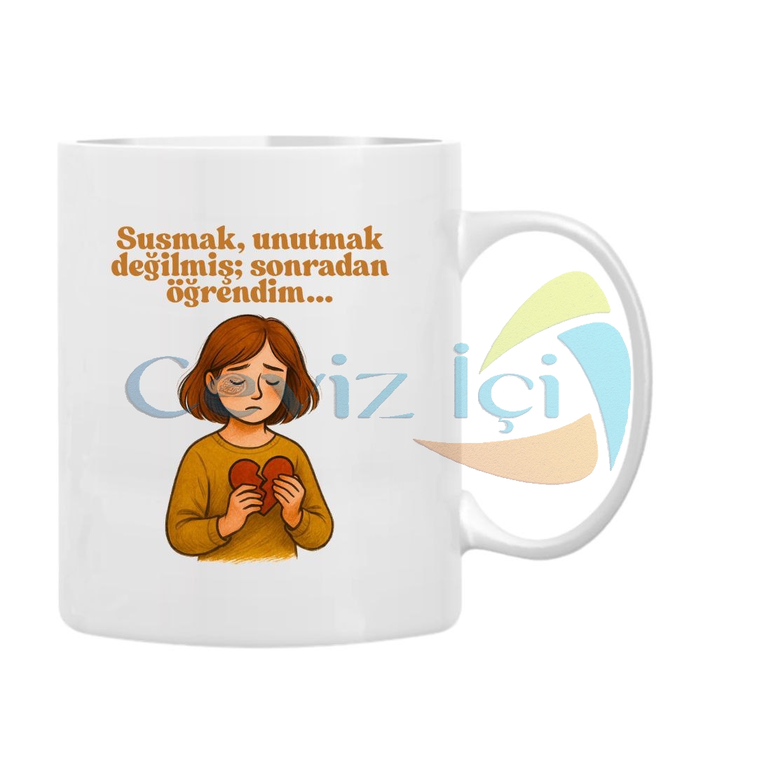 Söylenmemiş%20Sözler%20Temalı Porselen%20Kupa