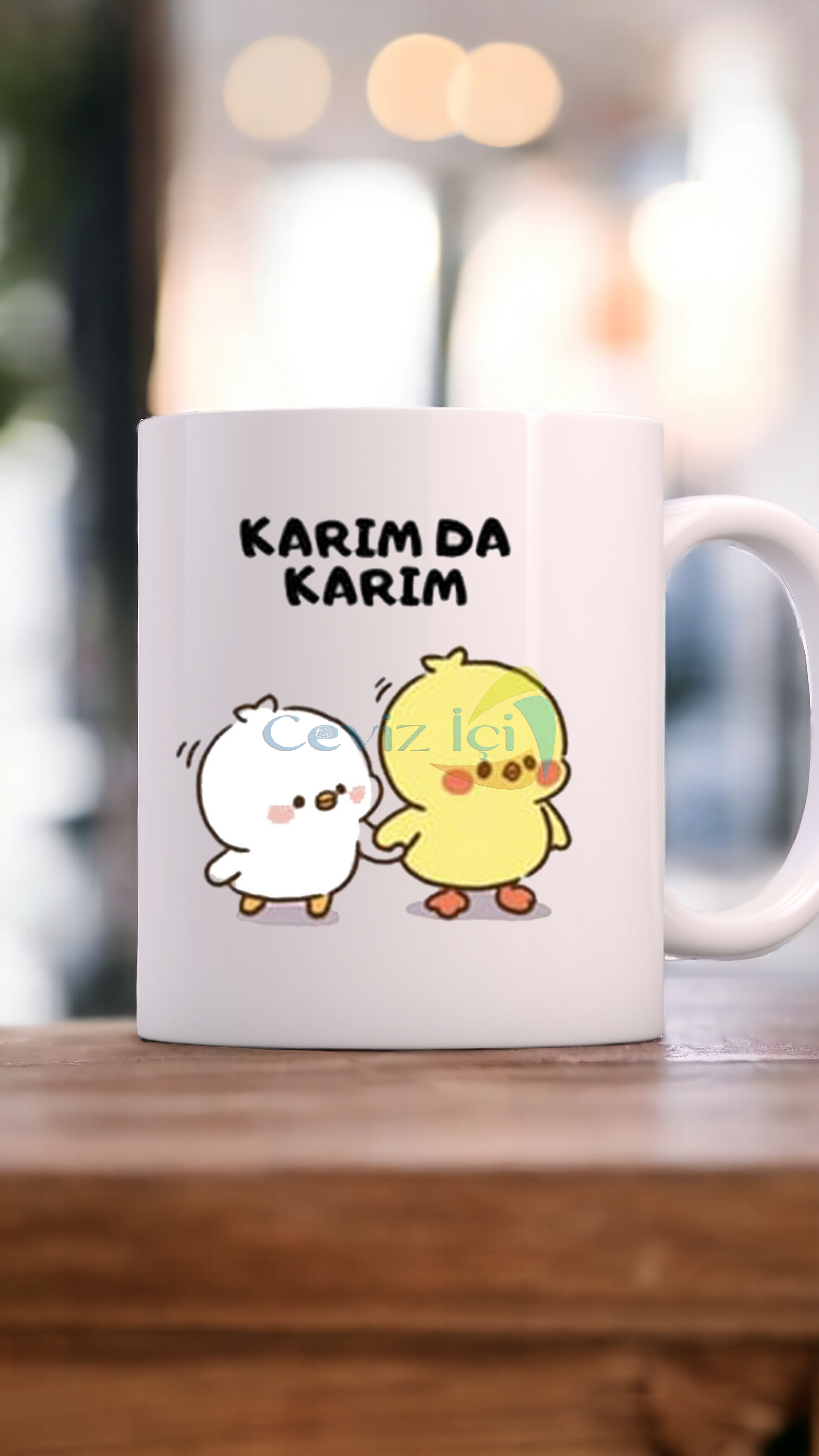 Karım da Karım Temalı Seramik Kupa