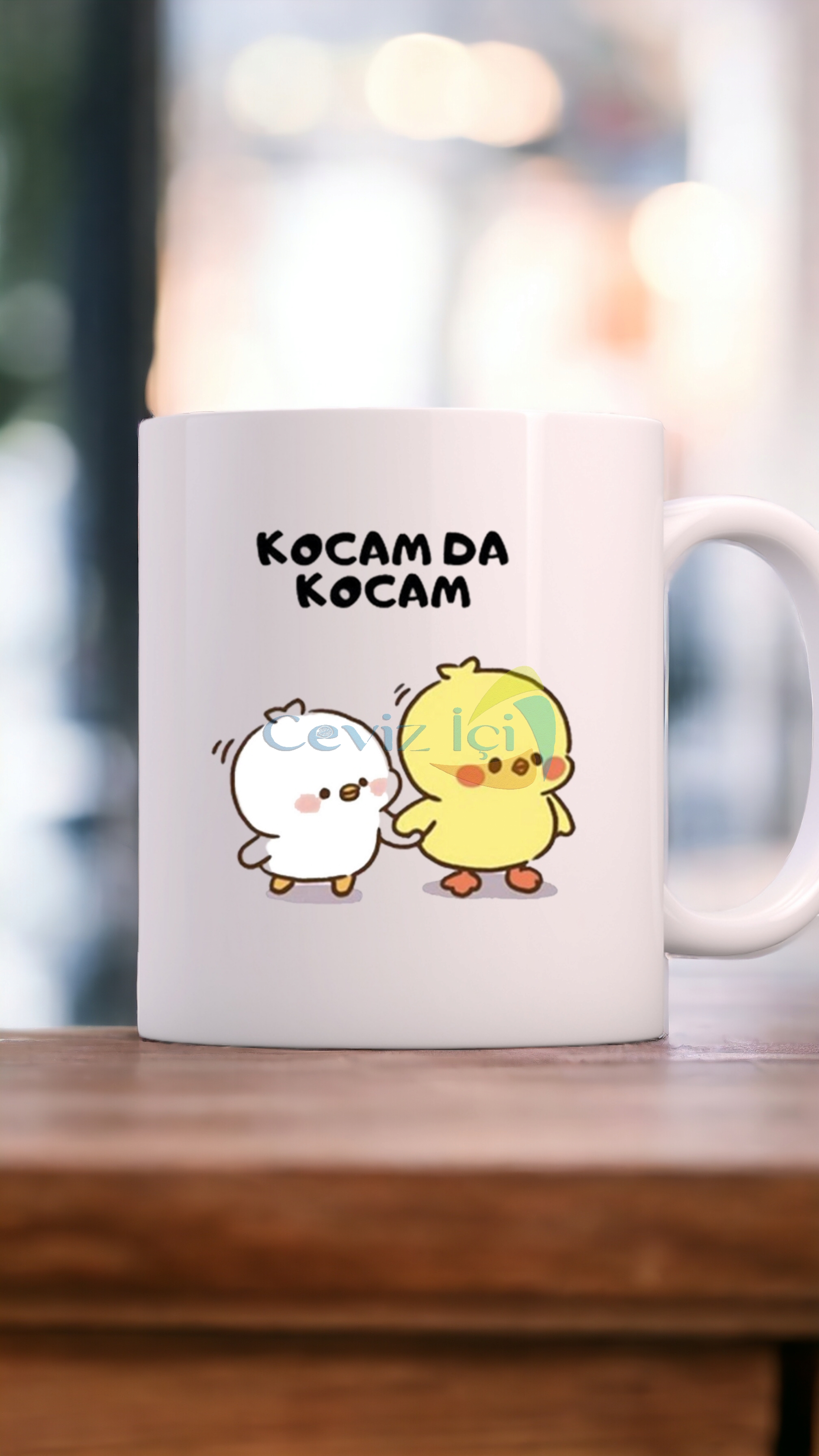 Kocam da Kocam Temalı Seramik Kupa