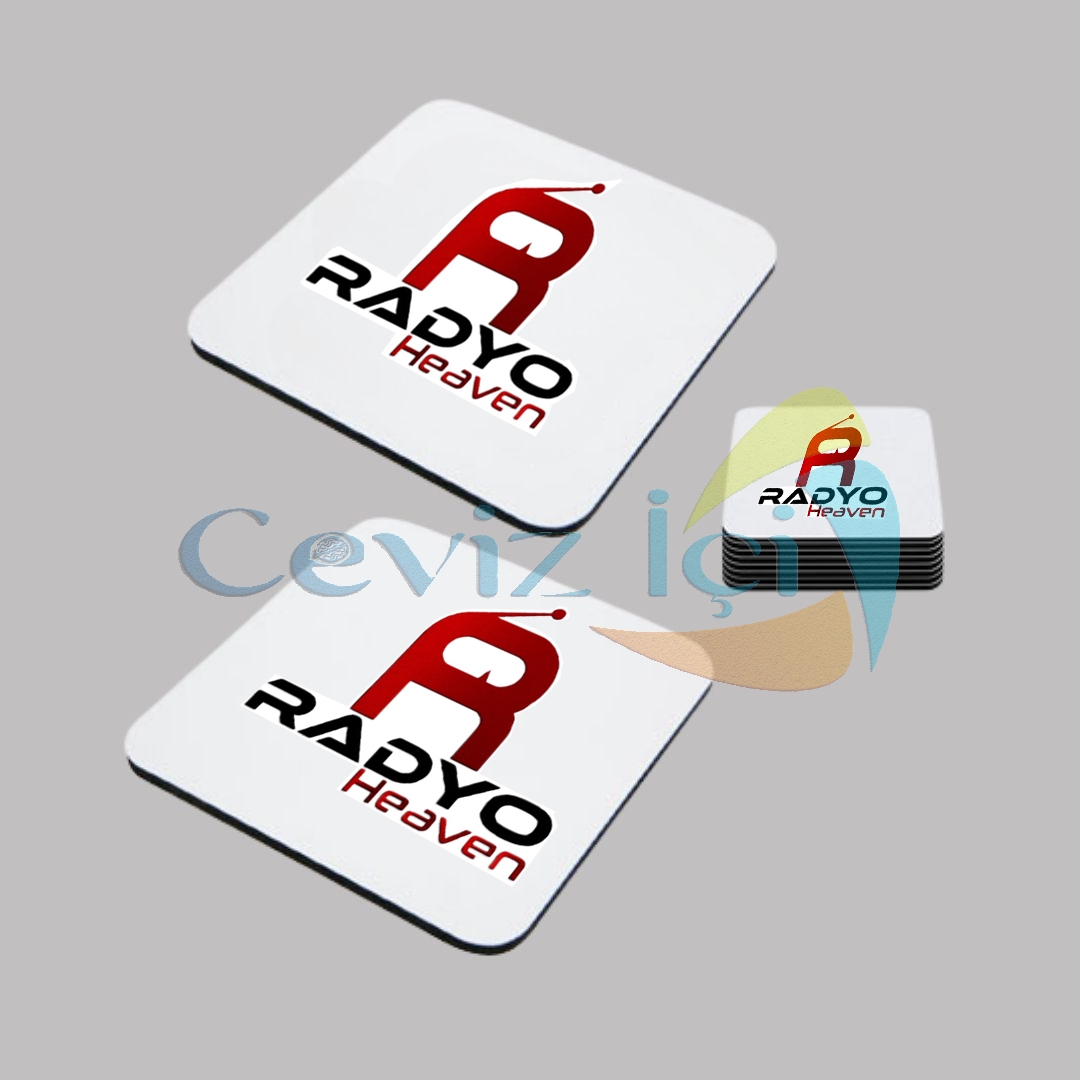 Kare Bardak Altlığı (Kişiye Özel Tasarım)