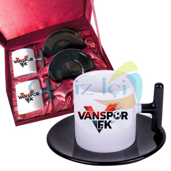 Kadife Kutulu 2’li Fincan Takımı Vanspor Özel