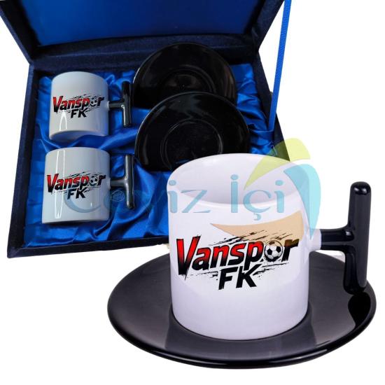 Kadife Kutulu 2’li Fincan Takımı Vanspor Özel