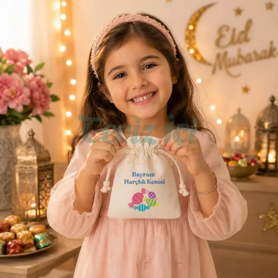 Çocuklara Özel Şeker ve Harçlık Kesesi 10’lu Paket