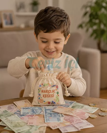 Çocuklara Özel Şeker ve Harçlık Kesesi 10’lu Paket