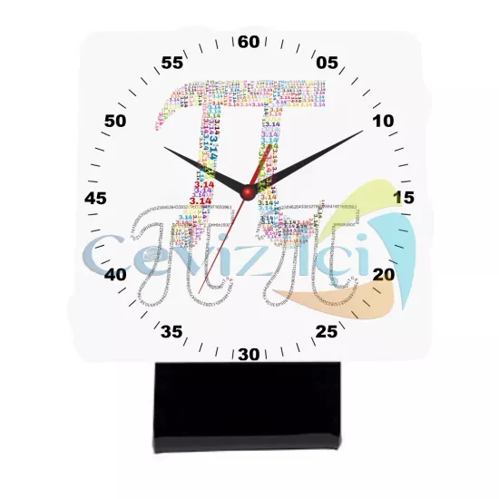 Öğretmenler Günü için Dekoratif Masa Saati