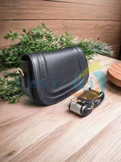 Suni Deri Omuz veya El Çantası (Minimalist ve Şık)