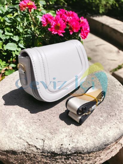 Suni Deri Omuz veya El Çantası (Minimalist ve Şık)