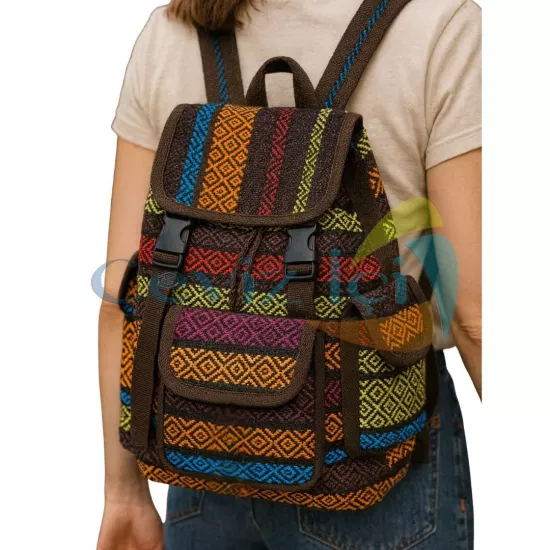 Yöresel, Otantik Sırt Çantası Büyük Boy