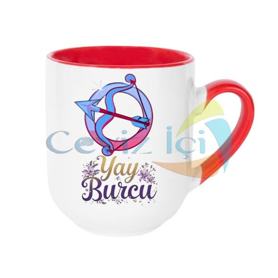 Burcunuza Özel Porselen Kupa (Özel Tasarım)