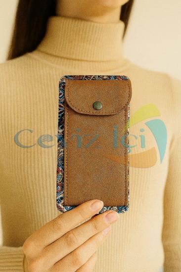 Askılı Telefon Bölmeli Cüzdan/Çanta