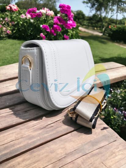 Suni Deri Omuz veya El Çantası (Minimalist ve Şık)