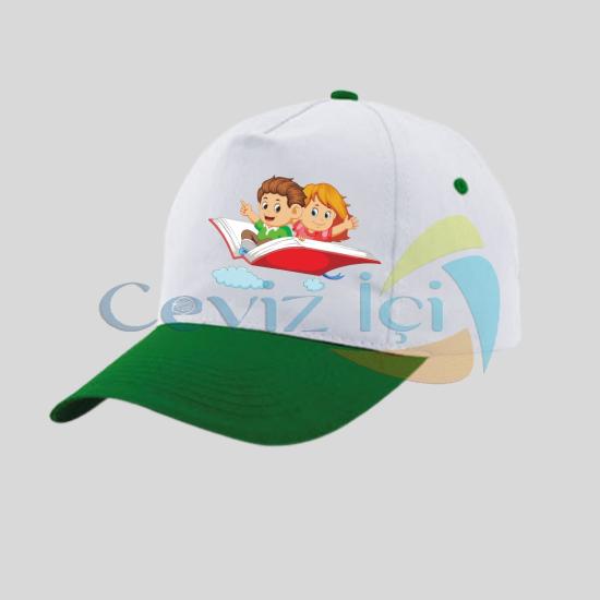 Yeşil Siperli Şapka (Kişiye Özel Tasarım)