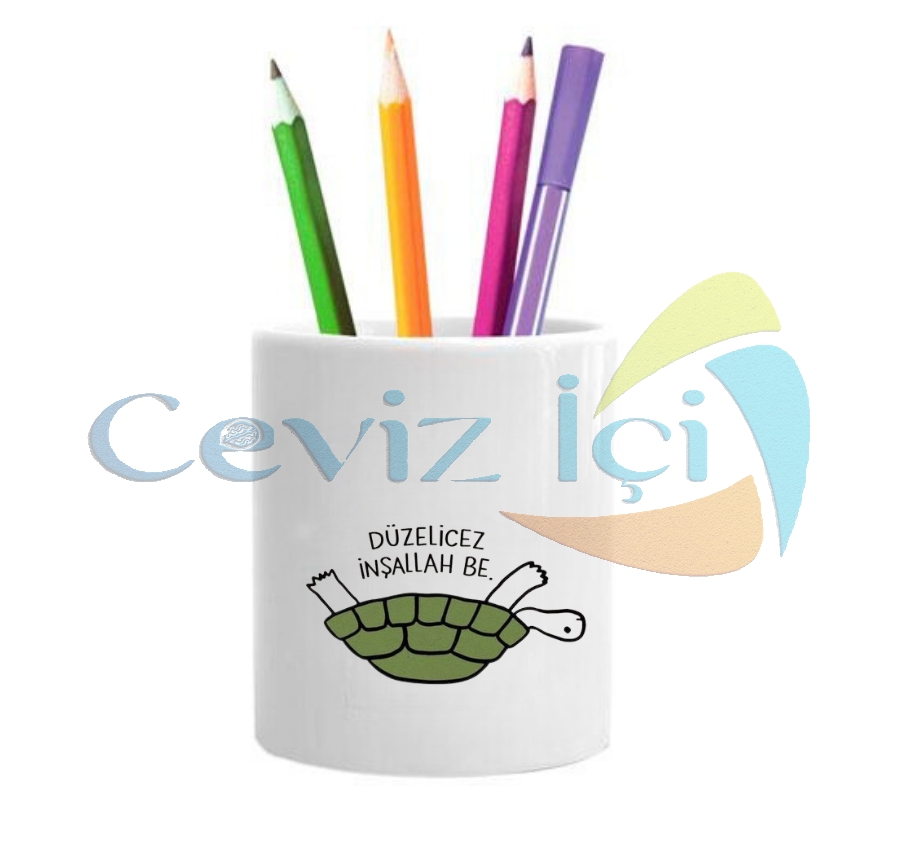Kişiye Özel Komik Tasarım Kalemlik