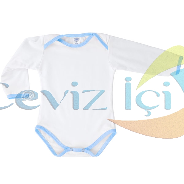 Cüzdan Hediyeli Uzun Kollu Erkek Bebek Zıbını 