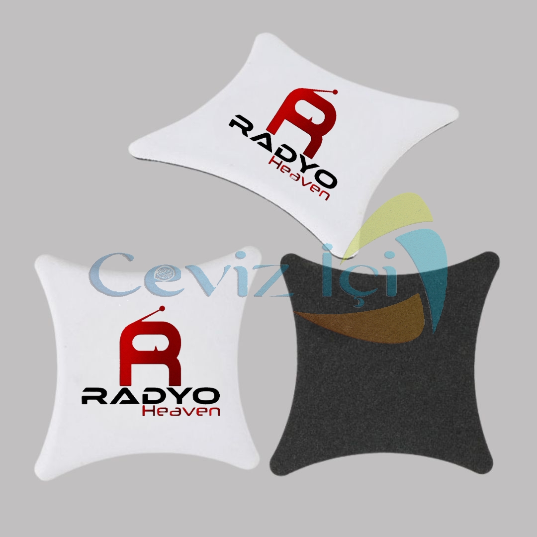Yıldız Bardak Altlığı 15x15 cm (Kişiye Özel Tasarım)